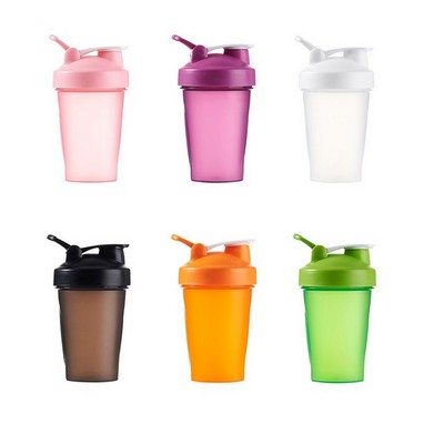 14 Oz. Frosted Non-Slip Leak Proof Shaker Bottle