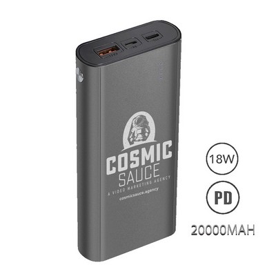 Caribou 18W PD 2000mAh Power Bank-20000mAh