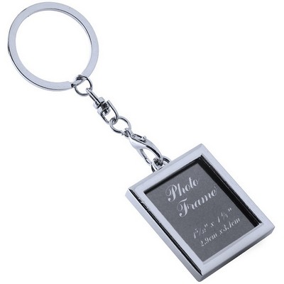 Rectangle Photo Frame Keychain