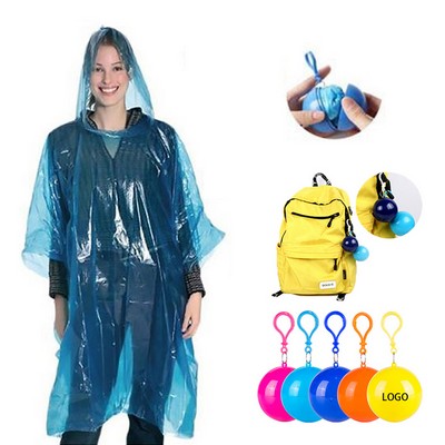 Portable Disposable Emergency Raincoats