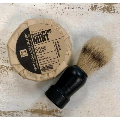 Men's Shaving Soap & Brush