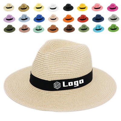 Wide Brim Straw Hat