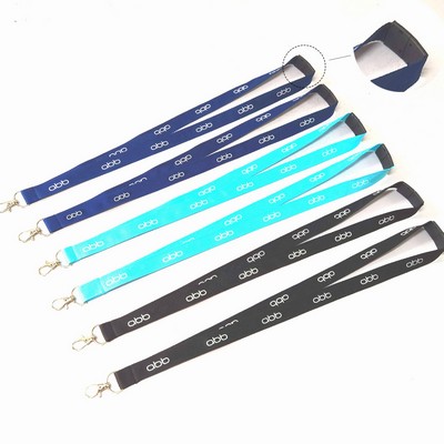 Polyester Dye Sublimation Printed Lanyard