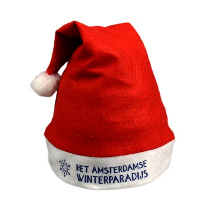 Thick Non-Woven Christmas Santa Hat