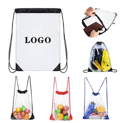 Clear Drawstring Bags