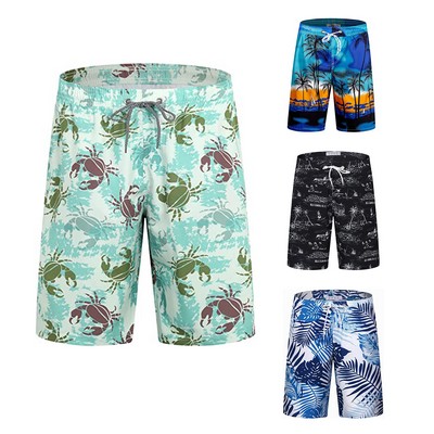 Men's Full Color Dye Sublimation Board Shorts