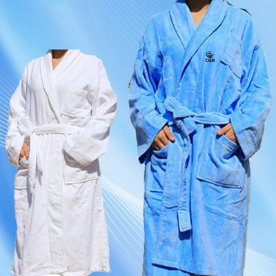 Plush Velvet Fleece Robes with Added Thickness