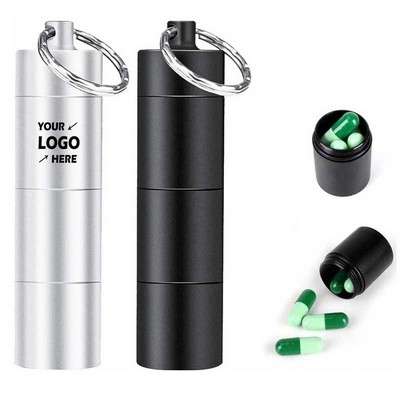 Aluminum Alloy Waterproof Medicine Bottle