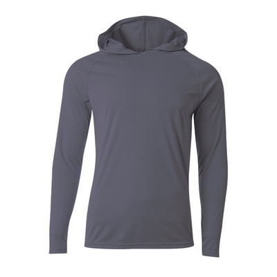 A4 Cooling Performance Long Sleeve Hooded Tee