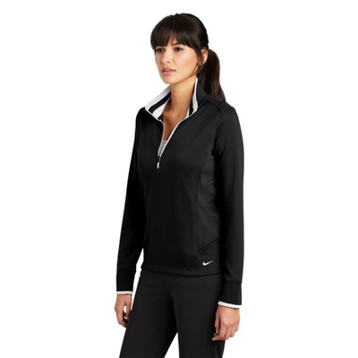 Nike Ladies Dri-FIT 1/2-Zip Cover-Up.