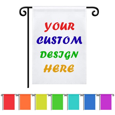 Custom Double Sided Garden Flags