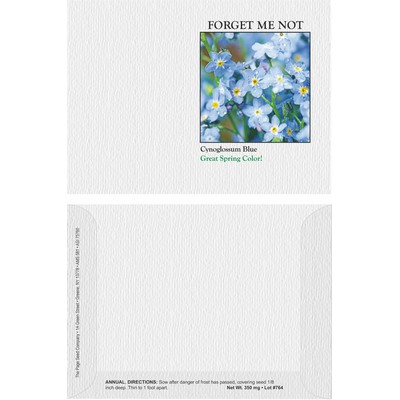 Impression Series Forget Me Not Blue Flower Seeds