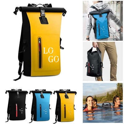 PVC Floating Roll Top Closure 25L Backpack