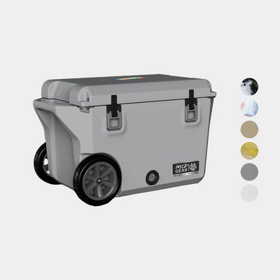 50 QT Wyld Gear® Wheeled Hard Cooler Ice Chest (19" x 31")