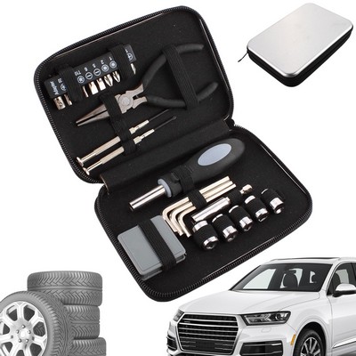 24 Piece Automotive Household Tool Set