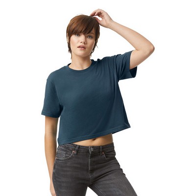 American Apparel Fine Jersey Womens Boxy Tee