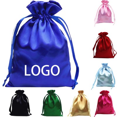 Satin Gift Drawstring Bags