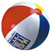 6" Deflated Inflatable Beach Ball