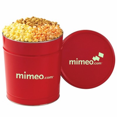 3 Way Popcorn Tins - (3.5 Gallon)