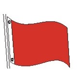 2'x3' Standard Colored Attention Flag