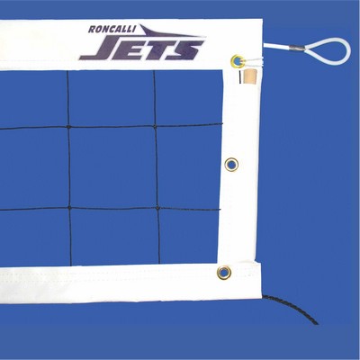 Imprinted Institutional Level Volleyball Net