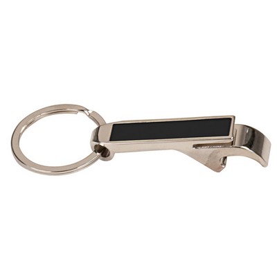 Black Bottle Opener Keychain