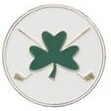 Stock Shamrock Golf Ball Marker