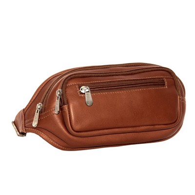 Multi Zip Oval Waist Bag