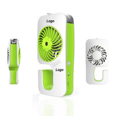 Handheld Humidifier Fan w/Logo Imprint