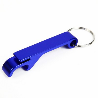 Aluminum Alloy Bottle Opener with Keychain