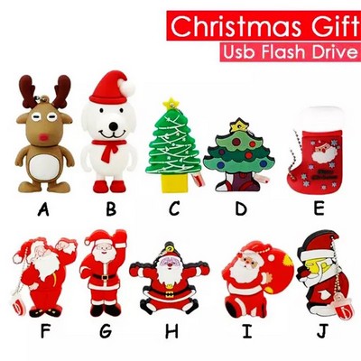 1 GB Christmas USB Flash Drive