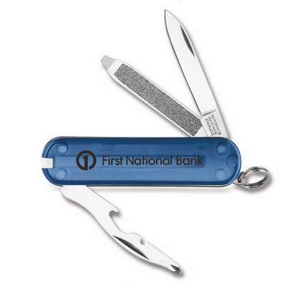 Swiss Army Rally Knife Sapphire Blue