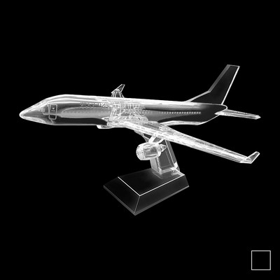 Airplane Model Crystal Crafts