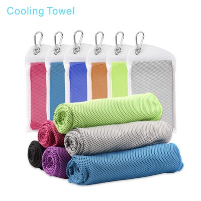 CT11 Cooling Towels(40"x 12") Ice Towel Microfiber Towel