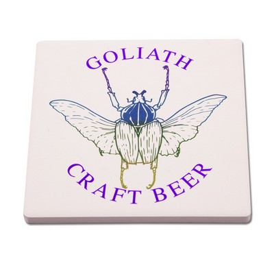 Square Ceramic Coaster (Full Color Imprint)