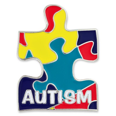 Autism Puzzle Pin Magnetic Back