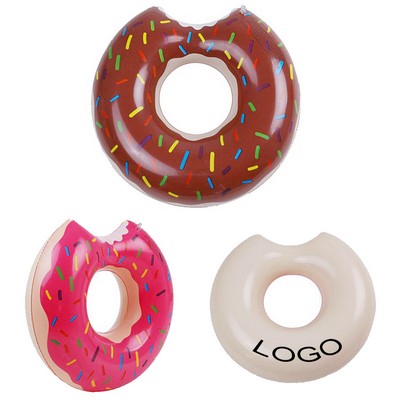 Doughnut Shaped Inflatable PVC Swim Ring