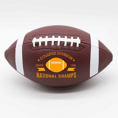 Custom Composite Leather Football - 14" Size