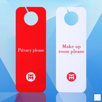 3 1/16'' x 8 11/16'' Hang Tags Door Hanger