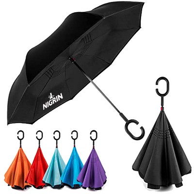 190T Vented & Inverted Umbrella