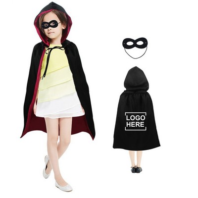 Custom Hooded Cloak Cape For Children