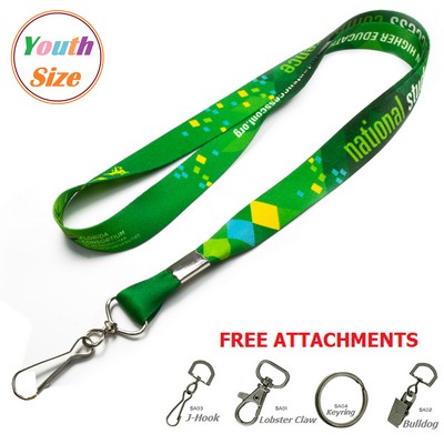 USA Made Custom Youth Lanyard