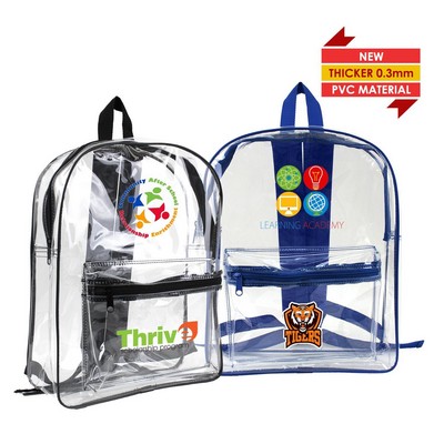 Clear Security Backpack - Thicker material