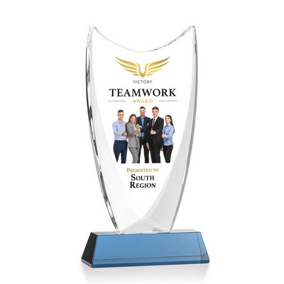 VividPrint™ Award - Dawkins/Sky Blue 11½"