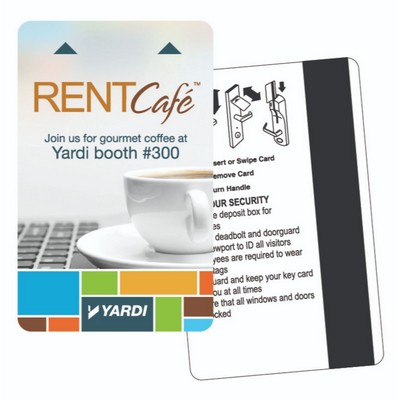 Hotel Key Card w/ Non Encoded Magnetic Stripe