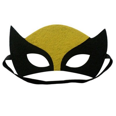 Felt Mask w/Custom Shape Logo