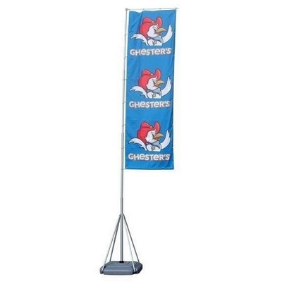 FlagPole Banner 17ft - Full Color Single Sided