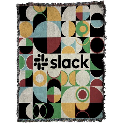 Custom Woven Blanket (Graphic Design 2)