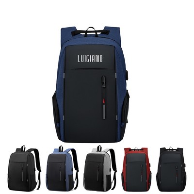 Laptop Backpack with USB Charging Port