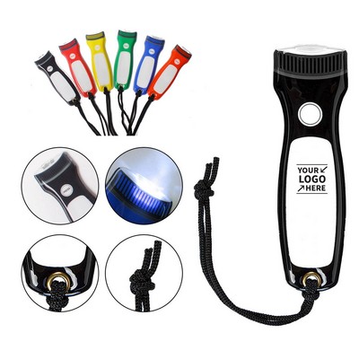 Flat LED Flashlight with Magnet